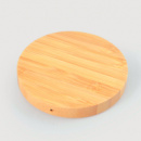 Arc Round Bamboo Wireless Charger+unbranded