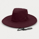 Austral Wide Brim Hat+Burgundy