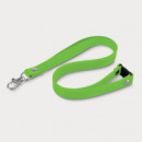 Silicone Lanyard+Bright Green