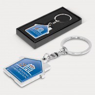 House Metal Key Ring image