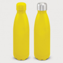 Mirage Powder Coated Vacuum Bottle+Yellow