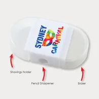 2 in 1 Pencil Sharpener/Eraser image