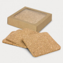 Oakridge Cork Coaster SquareSet of 4+unbranded