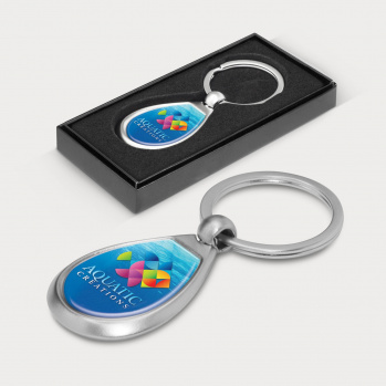 Drop Metal Key Ring