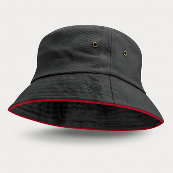 Bondi Bucket Hat (Coloured Sandwich Trim)