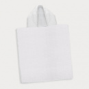 Kids Hooded Towel+White