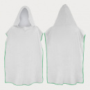 Adult Hooded Towel+Green