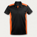 Apex Mens Polo+Orange