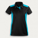 Apex Womens Polo+Cyan