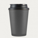 Aroma Coffee Cup Handle Lid+Black