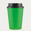 Aroma Coffee Cup Handle Lid+Light Green