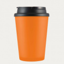 Aroma Coffee Cup Handle Lid+Orange