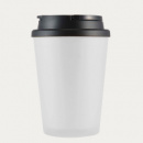 Aroma Coffee Cup Handle Lid+White