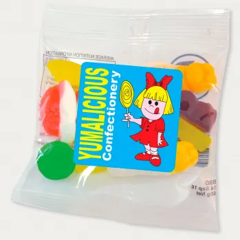 Assorted Jelly Party Mix in 50g Cello Bag