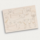 BRANDCRAFT Dog Wooden Model+flat sheet