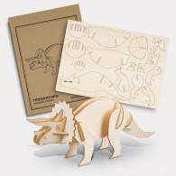 BRANDCRAFT Triceratops Wooden Model image