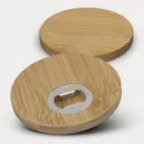 Bamboo Bottle Opener Coaster Set of 2 Round+unbranded