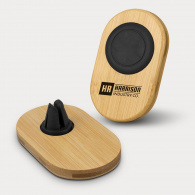 Bamboo Car Phone Holder image