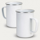 Bendigo Enamel Mug 600mL+White