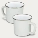 Bendigo Matte Enamel Mug+White