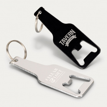 Beverage Bottle Opener Key Ring