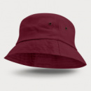 Bondi Bucket Hat+Burgundy