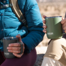 CamelBak Horizon Vacuum Camp Mug+in use