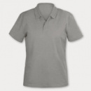 Carter Womens Polo+Heather Grey