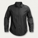 Chester Womens Denim Shirt+Black