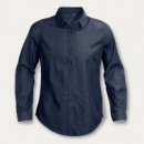 Chester Womens Denim Shirt+Blue