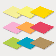 Coloured Sticky Pad 70mm x 75mm (25 sheets) image
