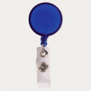 Corfu Retractable Name Badge Holder+Blue v2