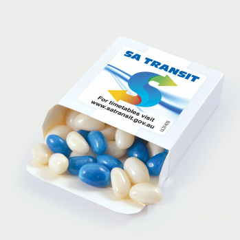 Corporate Colour Jelly Beans in 50g Box