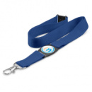 Crest Lanyard+dark blue