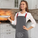 Cuisine Bib Apron+in use