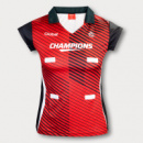 Custom Womens Netball Top+front