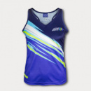 Custom Womens Performance Singlet+front