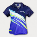 Custom Womens Sports Polo+front