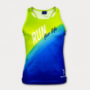 Custom Womens Sports Singlet+front