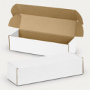 Die Cut Box with Locking Lid 295x76x76mm+White