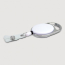 Evo Retractable ID Holder+White