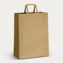 Extra Large Flat Handle Paper Bag Portrait+detail