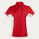 Harvey Womens Polo+Red