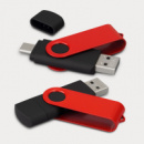 Helix 16GB Dual Flash Drive+detail