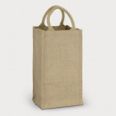 Jute Four Bottle Wine Carrier+unbranded