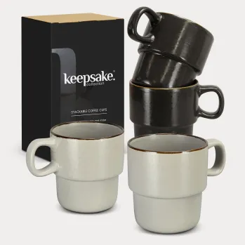 Keepsake Stackable Coffee Cup (Set of 2)