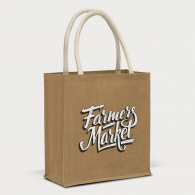 Lanza Starch Jute Tote Bag image