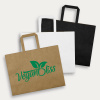 Large Flat Handle Paper Bag (Landscape)