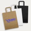 Large Flat Handle Paper Bag (Portrait)