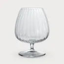 Luigi Bormioli Optica Cognac Glass+unbranded